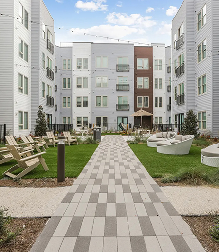 community courtyard